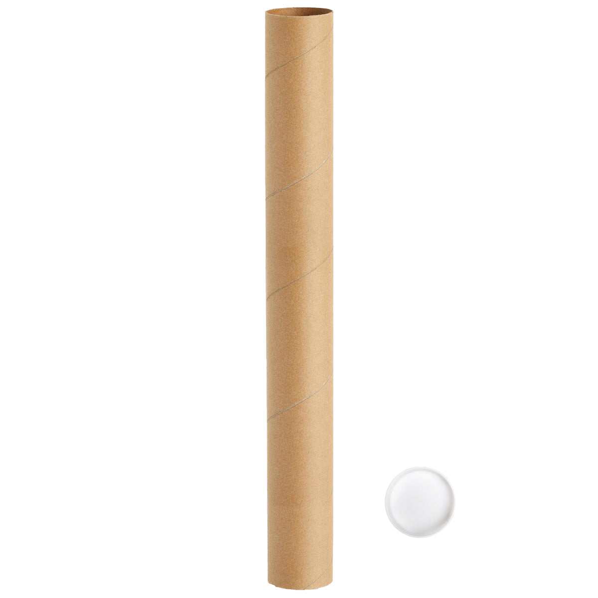 10PCS Kraft Paper Storage Tubes Cardboard Poster Document Shipping