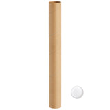 10PCS Kraft Paper Storage Tubes Cardboard Poster Document Shipping