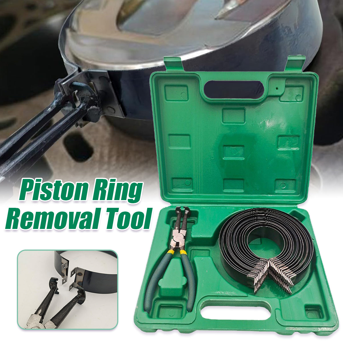 Piston Ring Installation & Removal Tool Set for Car Truck Motorcycle