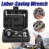 Car Tire Labor-Saving Wrench Set with Torque Multiplier for Emergency Use