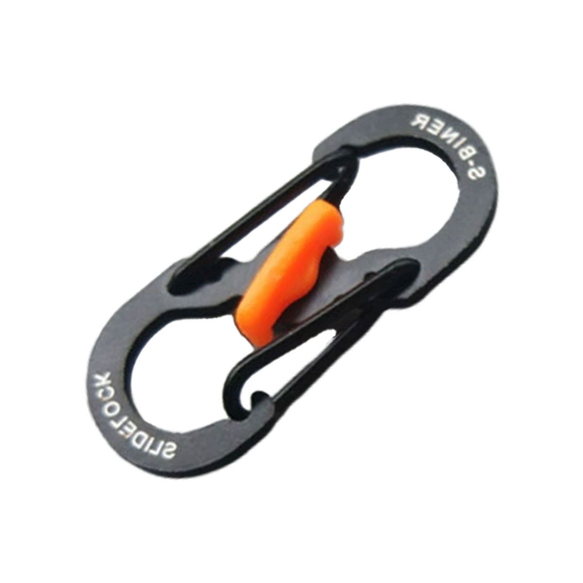 Aluminum S-Biner Carabiner Keychain Clip Spring Hook 1–2PCS
