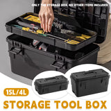 Multi Function PP Toolbox Stackable Storage Organizer for Warehouse Use