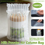 100PCS Air Column Cushion Bags 20×19cm Transparent Shockproof Shipping Protection