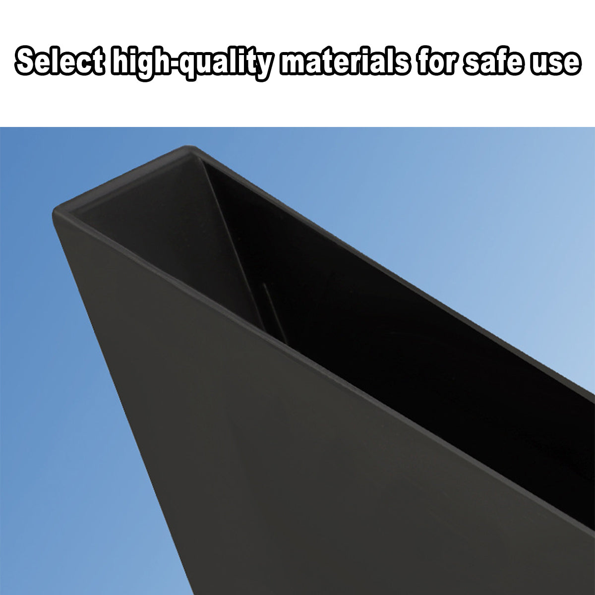 100PCS Plastic Right Angle Corner Protectors for Furniture Frames Cabinets