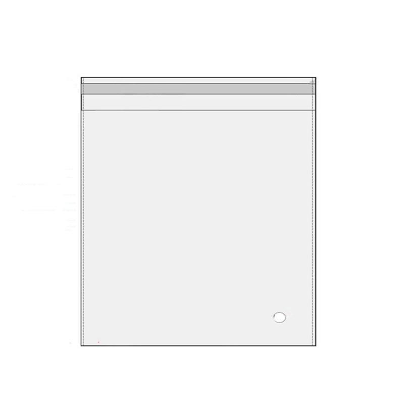 100-1000pcs Clear Self-Adhesive OPP Bags Resealable Plastic