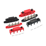 12V M8/M10 Distribution Block Covered Busbar Terminal for Electrical Systems