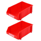2PCS Thickened Slanted Plastic Storage Box PE