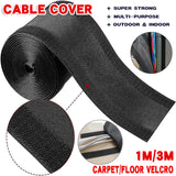 Cable Cover Nylon Sticky Wire Protector Floor Carpet Cord Sleeve