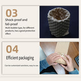 Kraft Bubble Cushion Paper Roll Shock Absorbing Packing Wrap