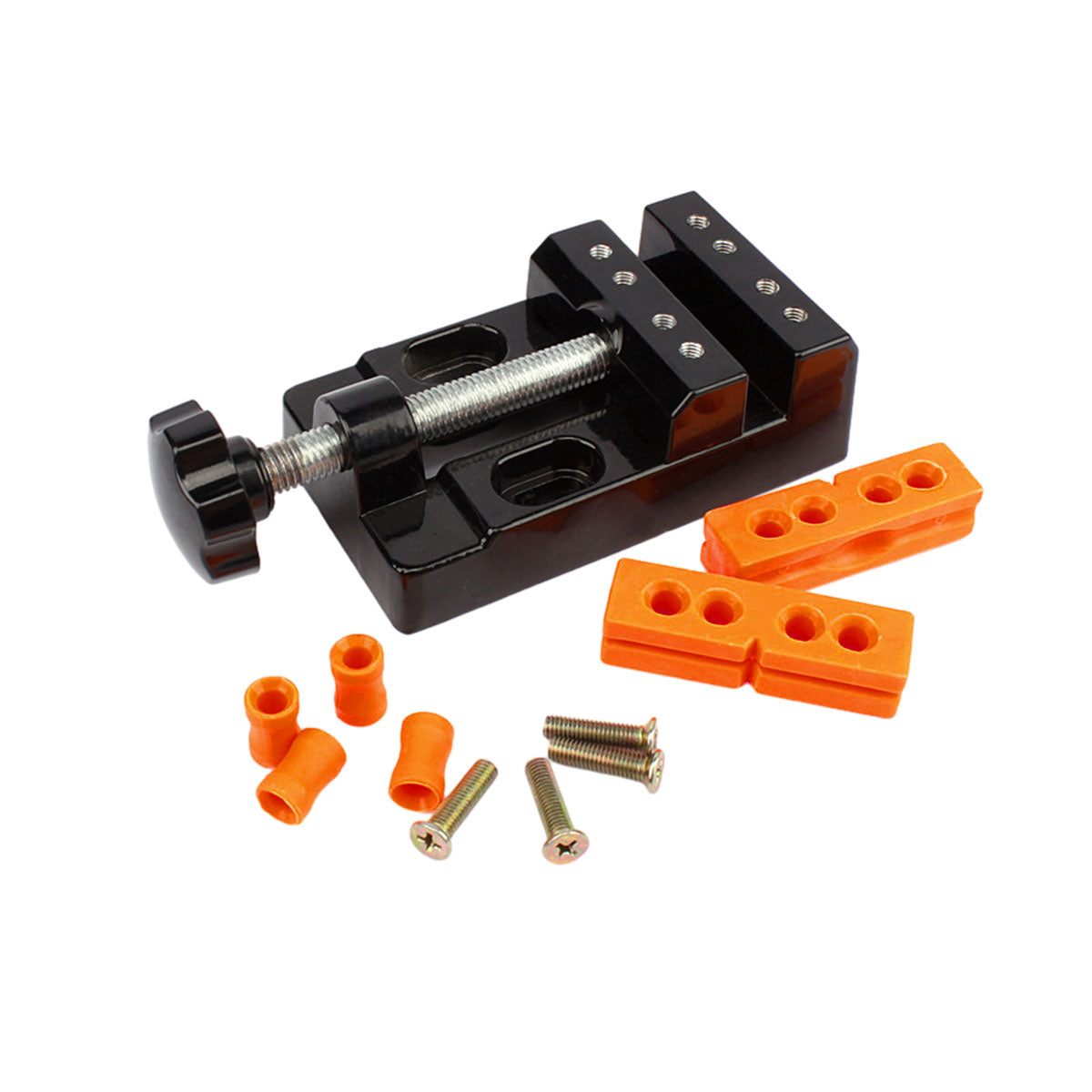 Mini Flat Clamp Table Vise Bench Drill Press Vice DIY Tools