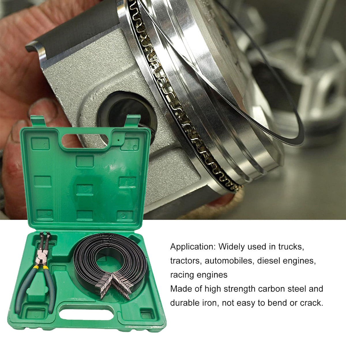 Piston Ring Installation & Removal Tool Set for Car Truck Motorcycle