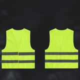 2PCS Reflective Safety Vest Lightweight High Visibility Work Vest