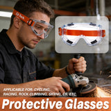 Industrial Safety Goggles Dust Chemical Splash Eye Protection Glasses