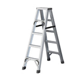 4 Step Folding Aluminum Ladder for Home Kitchen Garage