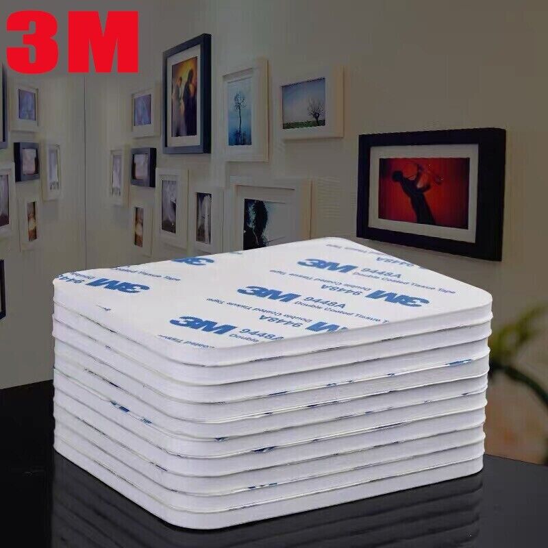 3M Double Sided Foam Sticker Tape Round Square Adhesive Pads