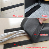 Cable Cover Nylon Sticky Wire Protector Floor Carpet Cord Sleeve