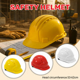 Safety Helmet Hard Hat ABS Adjustable Vented Construction