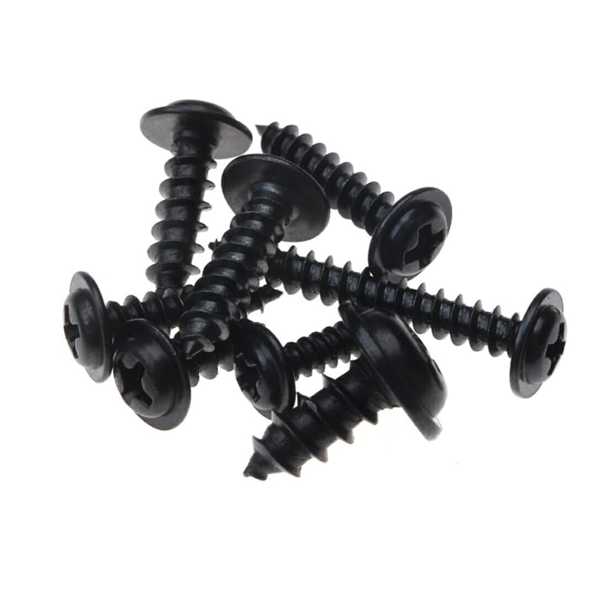 340PCS Black Self-Tapping Screws Assortment for Metal Wood