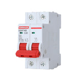 AC Circuit Breaker 2Pole Mini MCB 220-380V 10-63A