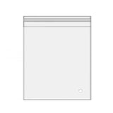 100-1000pcs Clear Self-Adhesive OPP Bags Resealable Plastic