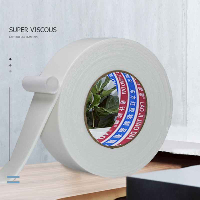 Double Sided White PE Foam Mounting Tape Strong Adhesive 2.5m