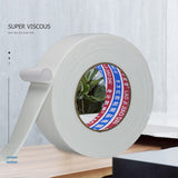 Double Sided White PE Foam Mounting Tape Strong Adhesive 2.5m
