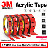 Vehicle 3M Double Sided Super Sticky Strong Adhesive Roll Tape