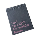 50PCS Eco-Friendly Grey Garment Postal Mailing Bags 5 Sizes