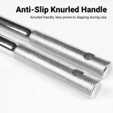 24in CR-V Breaker Bar 1/2-Drive with Rotating Head for High-Torque Auto Repair