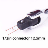 24in CR-V Breaker Bar 1/2-Drive with Rotating Head for High-Torque Auto Repair