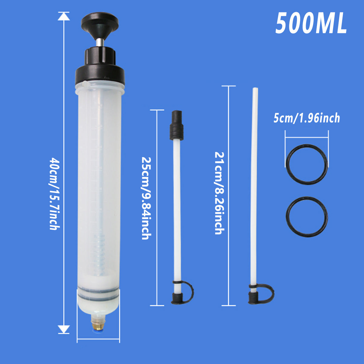 200/500CC Manual Oil Pump Suction Tool for Brake Engine Oil