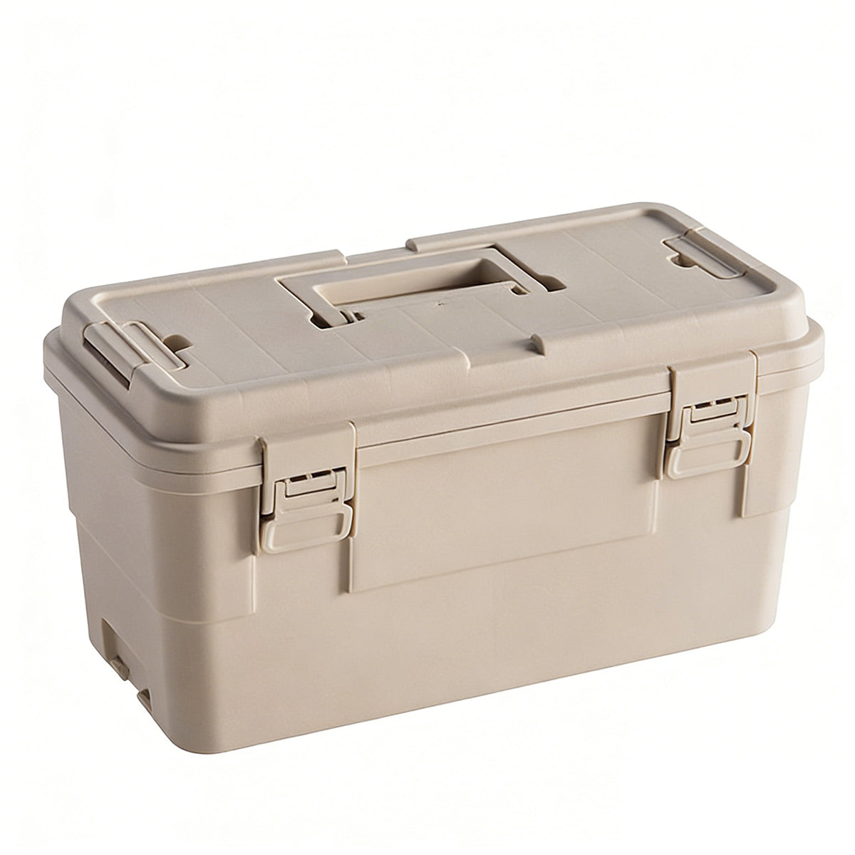 15L Portable Tool Storage Box Heavy Duty PP Workshop Toolbox