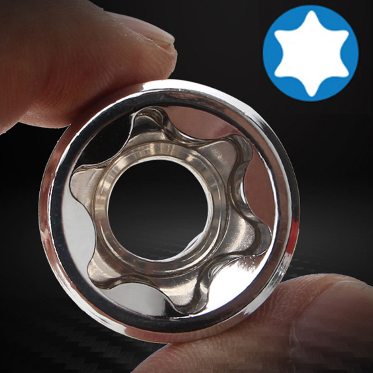 14x E Torx Female Bit Socket Set E4-E24 1/4" 3/8" 1/2"