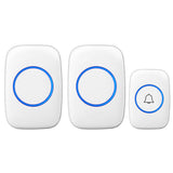 Wireless Doorbell Kit 300m Range Waterproof Call Button Plug-In Chime