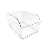 10PCS Clear Plastic Storage Boxes Food Display Organizer Set