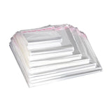 100-1000pcs Clear Self-Adhesive OPP Bags Resealable Plastic