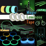 Luminous Fluorescent Night Glow Tape Self Adhesive Safety Sticker