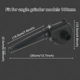 2in1 Angle Grinder Blower Vacuum Converter Kit