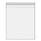 100-1000pcs Clear Self-Adhesive OPP Bags Resealable Plastic