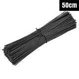 Metallic Twist Ties Plastic Cable Cord Reusable Wire Candy Bag