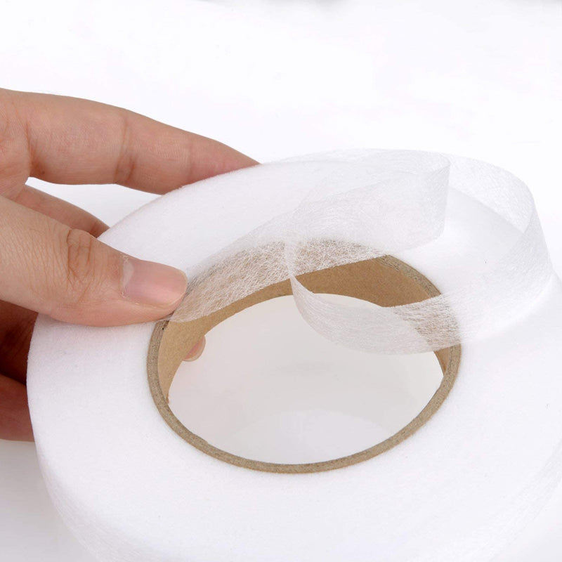 Fabric Fusing Tape Adhesive Hem Iron On Hemming Tape 64M Rolls 15mm