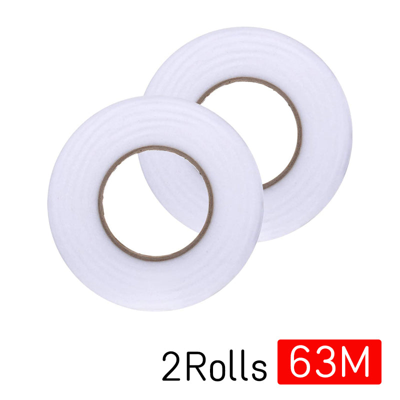 Fabric Fusing Tape Adhesive Hem Iron On Hemming Tape 64M Rolls 15mm