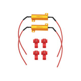 4PCS 50W LED Load Resistors Turn Signal Hyper Flash Fix for Cars