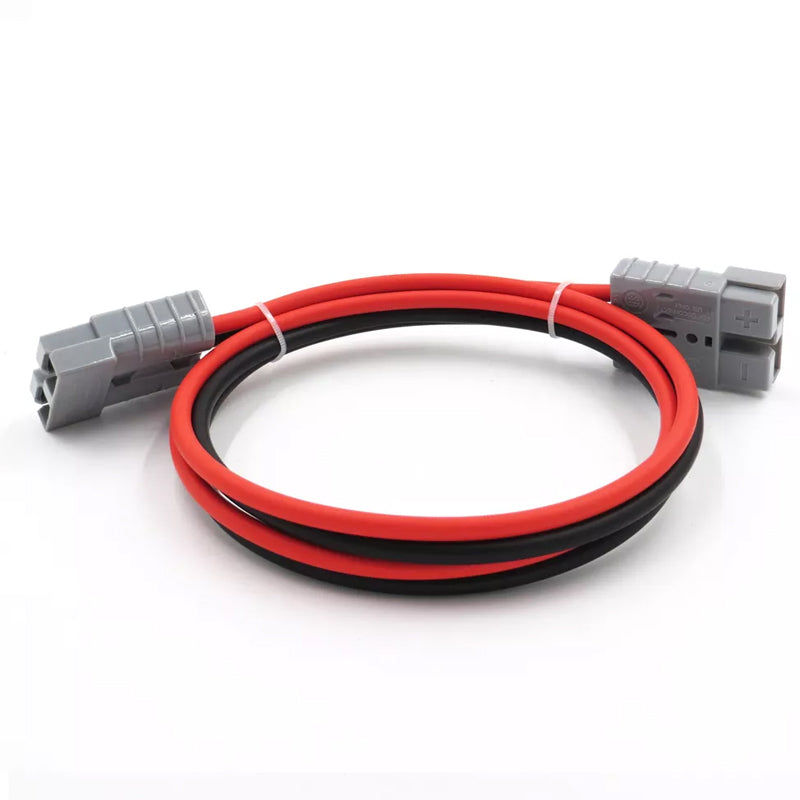 50 Amp Anderson Plug Connector Double Y Adaptor 6mm Cable Automotive