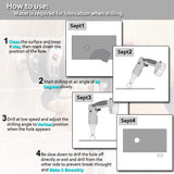 15PCS Diamond Drill Bit Set for Glass Tile Marble Ceramic