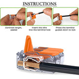 75PCS Electrical Connector Wire Block Clamp Terminal 2 3 5Way