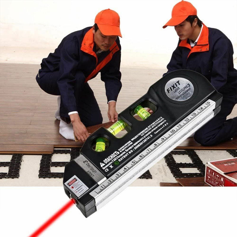 Multipurpose Laser Level Self Levelling Cross Line Wall Measuring Tool