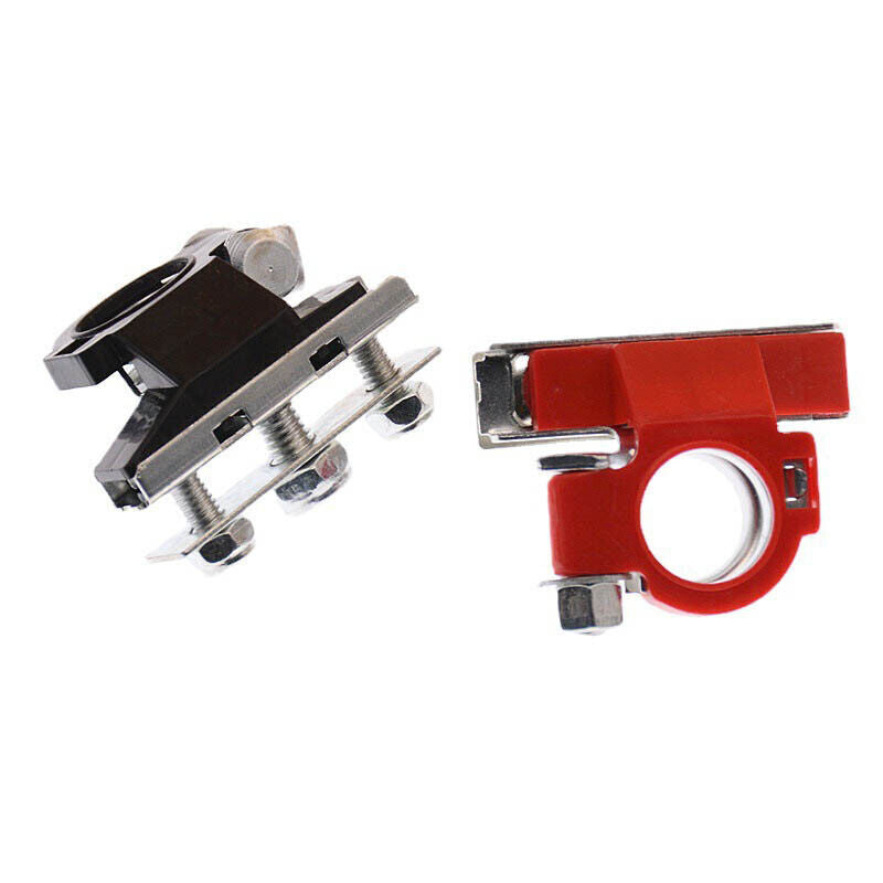 2Pcs 12V Battery Terminals Connectors Clamps 3 Way Kit Caravan Car Van