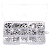 120PCS Stainless Steel E-Clip Retaining Circlip Assortment