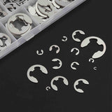 120PCS Stainless Steel E-Clip Retaining Circlip Assortment